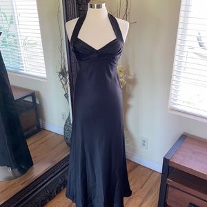 Satin Evening Dress.